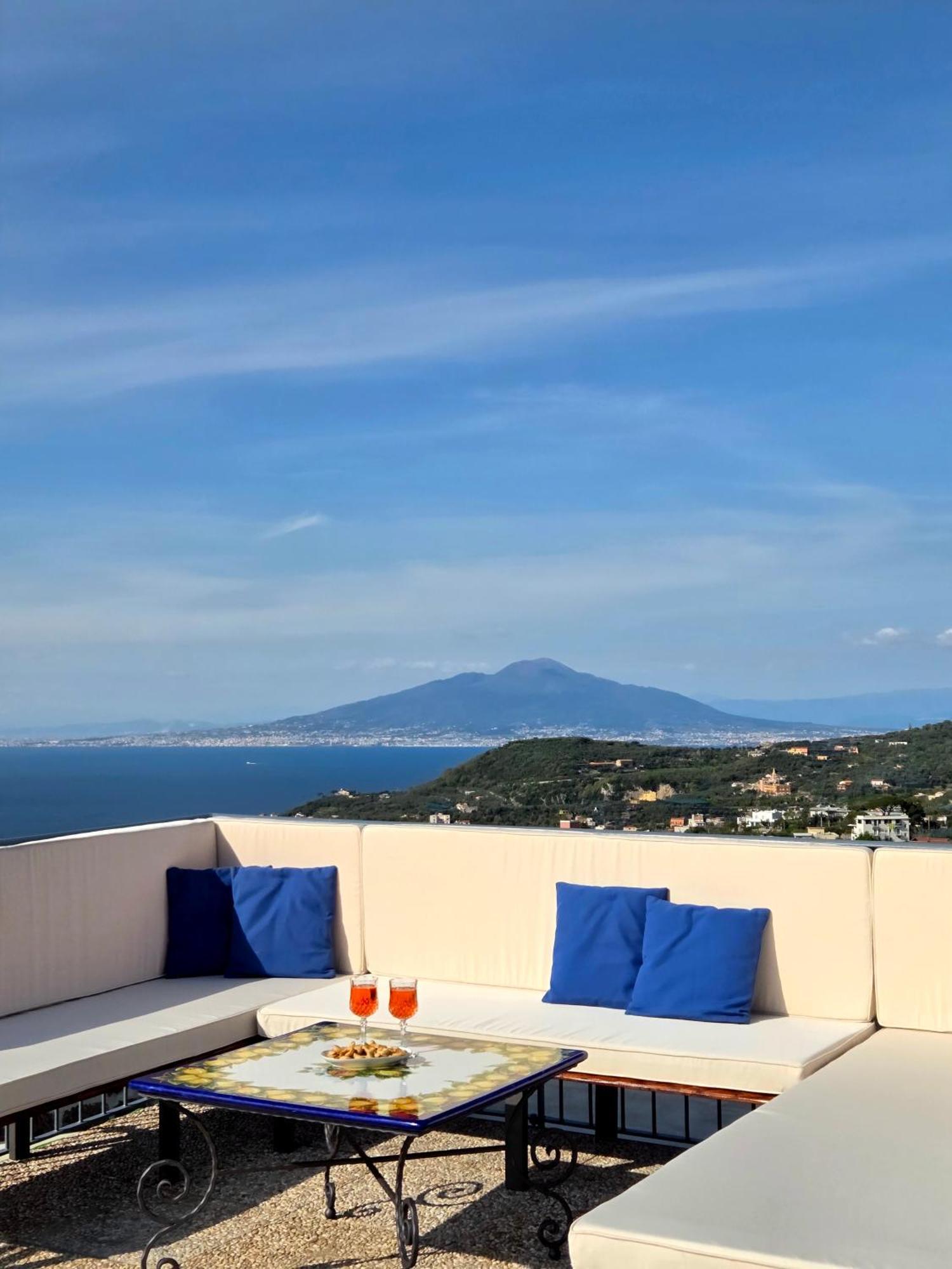 Sun & Relax, Relaxing Location With Seaview Villa Massa Lubrense Dış mekan fotoğraf